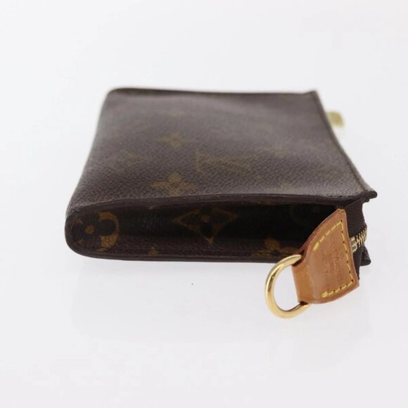 LOUIS VUITTON Monogram Bucket PM Accessory Pouch LV Auth kk578 - Picture 3 of 16